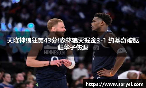天降神狼狂轰43分!森林狼灭掘金3-1 约基奇被驱赶华子伤退